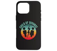 Child Of Divorce Kids Separation Divorced Parents Sarcastic Case for iPhone 16 Pro Max
