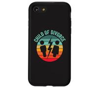 Child Of Divorce Kids Separation Divorced Parents Sarcastic Case for iPhone SE (2020) / 7/8