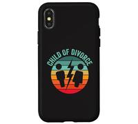 Child Of Divorce Kids Separation Divorced Parents Sarcastic Case for iPhone X/XS