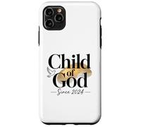 Child Of God Since 2024 Christian Newborn Blessing Case for iPhone 11 Pro Max