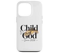 Child Of God Since 2024 Christian Newborn Blessing Case for iPhone 13 Pro