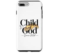 Child Of God Since 2024 Christian Newborn Blessing Case for iPhone 7 Plus/8 Plus