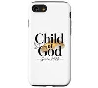 Child Of God Since 2024 Christian Newborn Blessing Case for iPhone SE (2020) / 7/8