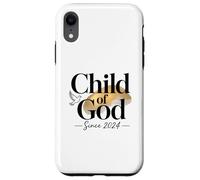 Child Of God Since 2024 Christian Newborn Blessing Case for iPhone XR