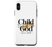 Child Of God Since 2024 Christian Newborn Blessing Case for iPhone XS Max