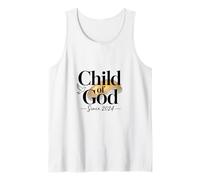 Child of God Since 2024 Christian Newborn Blessing Tank Top