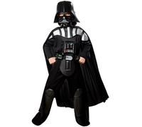Child Official DARTH VADER Fancy Dress Deluxe Costume Boys Star Wars Halloween