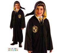 Harry Potter Kids Fancy Dress Book Day Week Wizard Boys Girls Childrens Costume