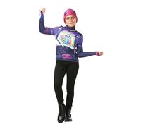 Child Official FORTNITE Brite Bomber Fancy Dress Costume Classic Deluxe Girls