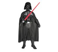 Darth Vader Boys Costume Star Wars Licensed Fancy Dress Kids Book Day Outfit