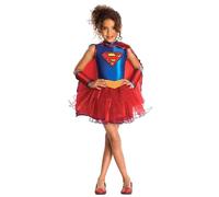 Child Official SUPERGIRL TUTU Fancy Dress Costume Superhero Superman Comic Book