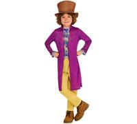 Rubies Official Warner Brothers Willy Wonka Child Costume, Kids Fancy Dress, Size Ages 9-10 Years
