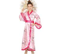 Child Oriental Japanese Kimono Fancy Dress - 7-9 Years