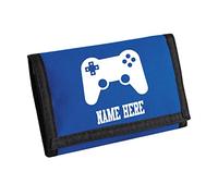 Child Personalised Gamer Controller Bag Boys Kids Ripper Wallet with Coin Holder Name Here Kids Wallet