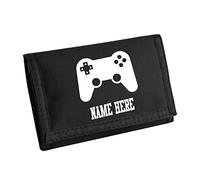 Child Personalised Gamer Controller Bag Boys Kids Ripper Wallet with Coin Holder Name Here Kids Wallet