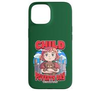 Child Poverty Day October 17th Help Kids Case for iPhone 15