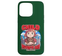 Child Poverty Day October 17th Help Kids Case for iPhone 15 Pro Max