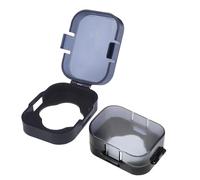 Child Proof Door Knob Covers - 2-Pack Reusable Safety Locks, Easy-to-Install Handle Guards with -Lock Mechanism |, Fits Standard Round Knobs, Ideal for Cabinets, Toilets