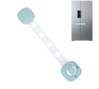 Child Proof Lock - Multi-Purpose Cabinet Safety Locks, Adjustable Strap | Double Lock Option for Cabinets, Drawers, Toilet, Fridge and More, Baby Safety Accessory, Easy Installation, Prevents