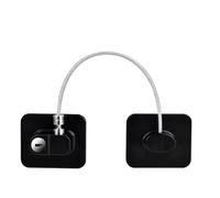Child Proof Refrigerator Lock 1pc Fridge Cabinet Locks for Kids with Keys Self Adhesive Safety Lock for Door Window Drawer Kitchen for Mayor Seguridad(Color2)