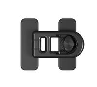 Child Proof Refrigerator Lock 1Pc Home Refrigerator Lock Fridge Freezer Door Catch Lock Toddler Kids Child Oven Cabinet Safety Lock for Safety Lock for Mayor Seguridad(Black)