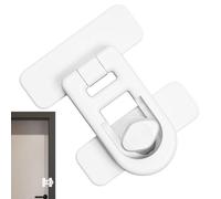 Child Proof Refrigerator Lock - Drill-Free Safety Latch for Kitchen & Home Babÿ Proofing | No-Drill Adhesive Lock for Refrigerator, Drawer, Cabinet,Oven, and Toilet | Easy Install Safety Locks