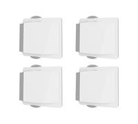 Child Proof Sliding Door Lock - Sliding Glass Door Lock | Security Locking for Patio Doors | 4 Pieces, Adjustable 25-30 cm, for Window Cabinet Closet Bedroom Apartment Pantry Garage Balcony