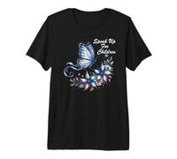 Child Protection Awareness Inspirational Advocates Support Premium T-Shirt