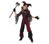 Child Psycho Jester Costume Age X LARGE