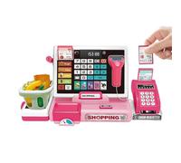 Child Recorder with Scanner,Shop and Shopping Set | Learning Recorder Including Scanner and Calculator | For Ages 4 to 6 Years Learning Math Birthday for Prees
