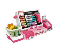 Child Recorder with Scanner,Supermarket Simulation Game | s Toy Recorders with Scanner | for Ages 4-6 Years Learning Math Birthday for Preschool