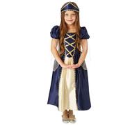 Child Renaissance Tudor Medieval Princess Fancy Dress Costume