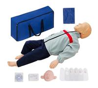 Child Resuscitation Manikin Cardiopulmonary Resuscitation Simulator Teaching First Aid CPR for Airway Obstruction in Infarcts A