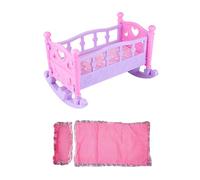 Child Role Playing Miniature Bed Assembly Kits Realistic Bedroom Scene Display Pretend Play Doll House Furniture Toy Toddler Pretend Play Furniture