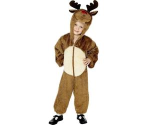 Child Rudolf Reindeer Costume Ages 4-6 (S), Height 115-128cm