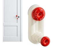Child Safe Door Stop Durral Metal Core Anti-Skid Grip, Easy Placement Secure Fit Blocker For Apartment Bedroom Classroom Patio