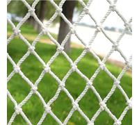 Child Safe Net White Nylon Protective Net with Receding Bed Design 10cm Mesh 1.2x6m Cat & Pet Safe Balcony and Wall Fence Netting for Ultimate Safety