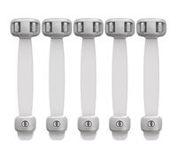 Child Safety Cabinet Locks, 5PCS Baby Safety Lock Child Protection Safety Lock Home Double Multi-Function Refrigerator Cabinet Lock Baby Cabinet Door Lock