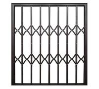 Child Safety Folding Security Window, Aluminum Alloy Burglar Proof Retractable with Quick-release Lock, Invisible Foldable Anti-Burglary for Villas