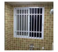 Child Safety Folding Security Window, Aluminum Alloy Burglar Proof Retractable with Quick-release Lock, Invisible Foldable Anti-Burglary for Villas