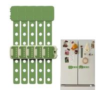 Child Safety for Cabinets and Drawers - 5 Pieces Cute Animal Design | Child Safety Cupboard Locks Adjustable Length - for Freezer, Fridge, Stove, Oven, Dresser, Toilet