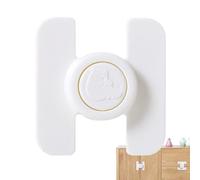 Child Safety Lock for Cupboard - Refrigerator Lock | Window Protection for Kids, Safety Locks for Cabinets and Refrigerators, Clamp Mount