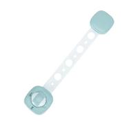 Child Safety Lock, Multi-use Child Proof Door Lock, Safety Locks with Adjustable Strap and Double Lock Option for Cabinets and Drawers, Toilet, Fridge & More