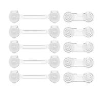 Child Safety Locks | Cabinet Door Locks Baby Proof | Adhesive Latch Home Security Baby Proofing for Kitchen Door Refrigerator Appliance Closet Apartment Family Kids Toddler