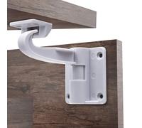 Child Safety Locks, No Drilling Needed, Jmbabe Baby Cupboard Locks for Drawers and Kitchen Cabinets, Strong Adhesive Easy Install Children Safety Cabinet Locks