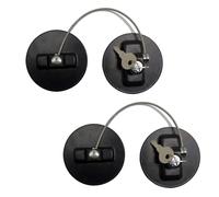 Child Safety Locks with Keys, 2Pcs Window Restrictor Lock with Adhesive Backing for Refrigerator, Cabinet, Door, No Drilling