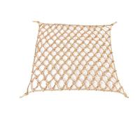 Child Safety Net for Balcony and Stairs, Heavy Duty Jute Hemp Net for Cargo Protection on Truck Trailer