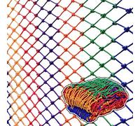 Child Safety Net for Cats - Climbing Net Balcony & Stair Window Protector - 10 cm Mesh Retro Bar Decor - Multiple Sizes for Enhanced Pet Safety