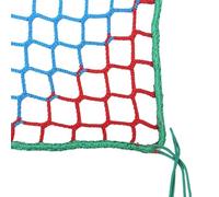 Child Safety Net Kids Pets Stairs Railing Protection Rope Net for Balcony Banister Guard, Outdoor 4cm/4mm Knotless Anti-Fall Netting for Playground Treehouse(Size:2*3m(7*10ft),Color:Colourful)