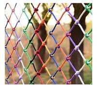 Child Safety Net Protection Climbing Frames Color Decorative Rope Net, Children's Anti-fall Net, Stair Protection Net, Safety Net, Outdoor, Balcony, Fence Net, Indoor, Climbing Net, Swing, Hammock 1x5